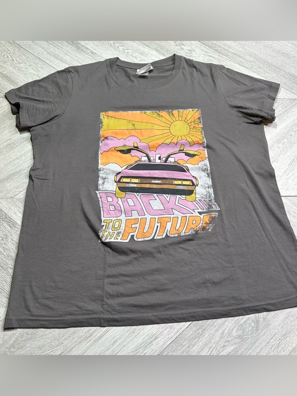 Back to the Future DeLorean Graphic Tee - Size 1X